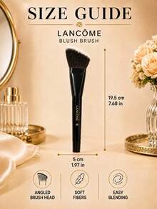 Lancôme Blush Brush, 1pc, Angled Soft Bristles For Easy Blending, Comfortable Handle, Creates Natural Blush Look Suitable For All Skin Types - Blush Brush - View 4