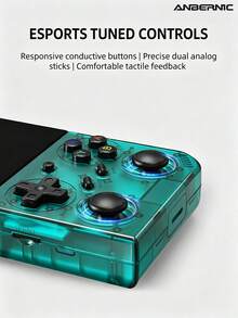 ANBERNIC RG35XX Pro, Retro Handheld Game Console, IPS HD Screen, Dual Joystick Gaming Buttons, Built-In Multi-Emulator, Long Battery Life Portable Nostalgic Game Machine - View 5