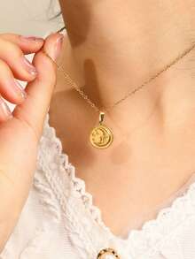 Star and Moon Necklace