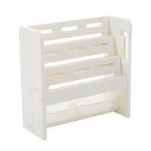 Kids Desks & Desk Sets - White + Plastic+Rack - View 2