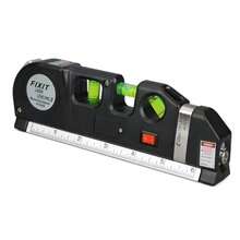 Portable Laser Level, Tape Measure Ideal For Home Remodeling, Batteries Not Included - Black - View 8