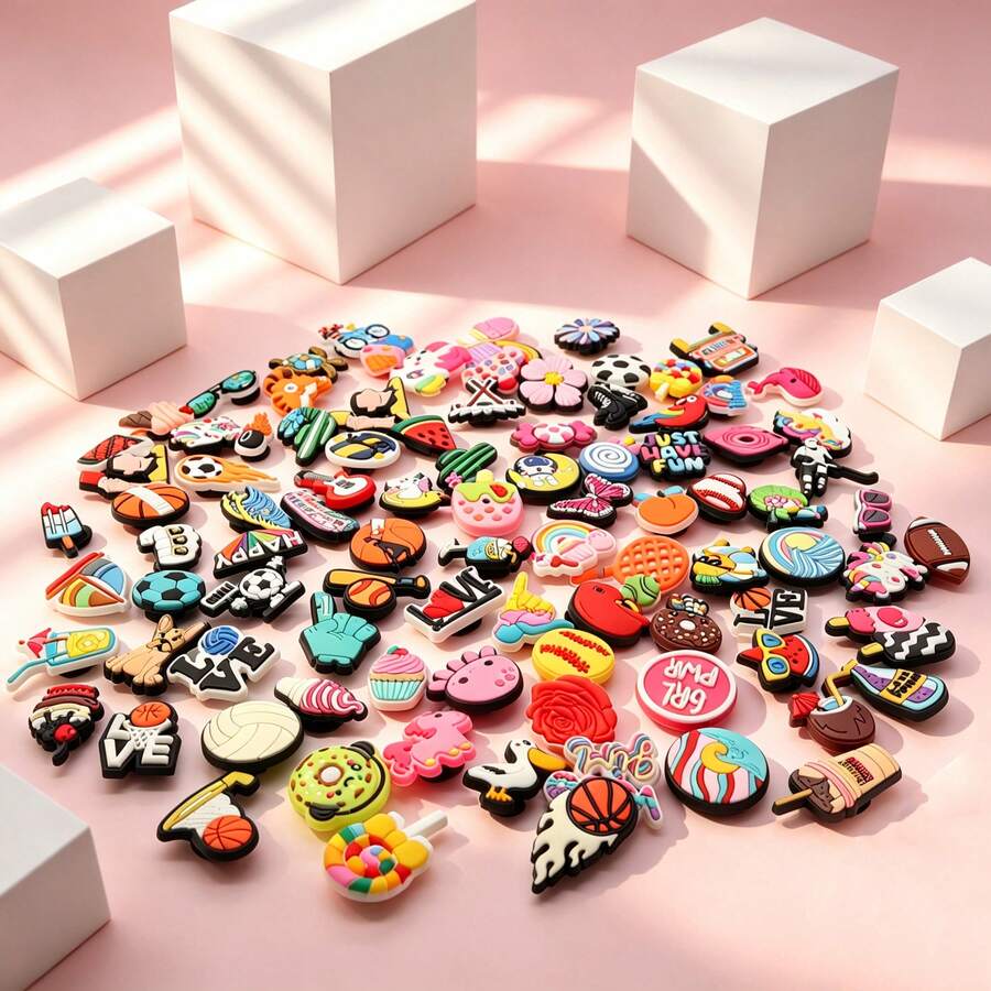 10-50pcs Cute Colorful Multi-Element Decorative Accessories, Fashion ...