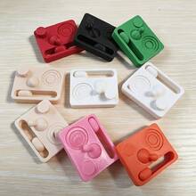 1pc Super Fun 4-In-1 Multi-Function Finger Stress Relief Toy, New Stress Relief Gameplay, 3D Printed Design, Press, Rotate, Slide, Eject All-In-One Stress Relief, Suitable For Office Desk, Home Leisure, Commute, Compact And Portable, Relieve Anxiety, Fun To Play, Emotional Healing, Suitable For 14+ Teenagers Holiday, Birthday Party Gift - Multicolor - View 3