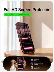 5 Packs [2026 New] 9H Tempered Glass Screen Protector Compatible With Iphone Ultra/18 Pro Max/18 Pro/18/17 Pro Max/17 Pro/17 Air/17/16 Pro Max/16 Pro/16 Plus/16/15 Pro Max/15/14/13/12, HD Clear, Scratch-Resistant, Drop-Proof, Waterproof, Bubble Free Easy Install, Full Coverage - Clear - View 2