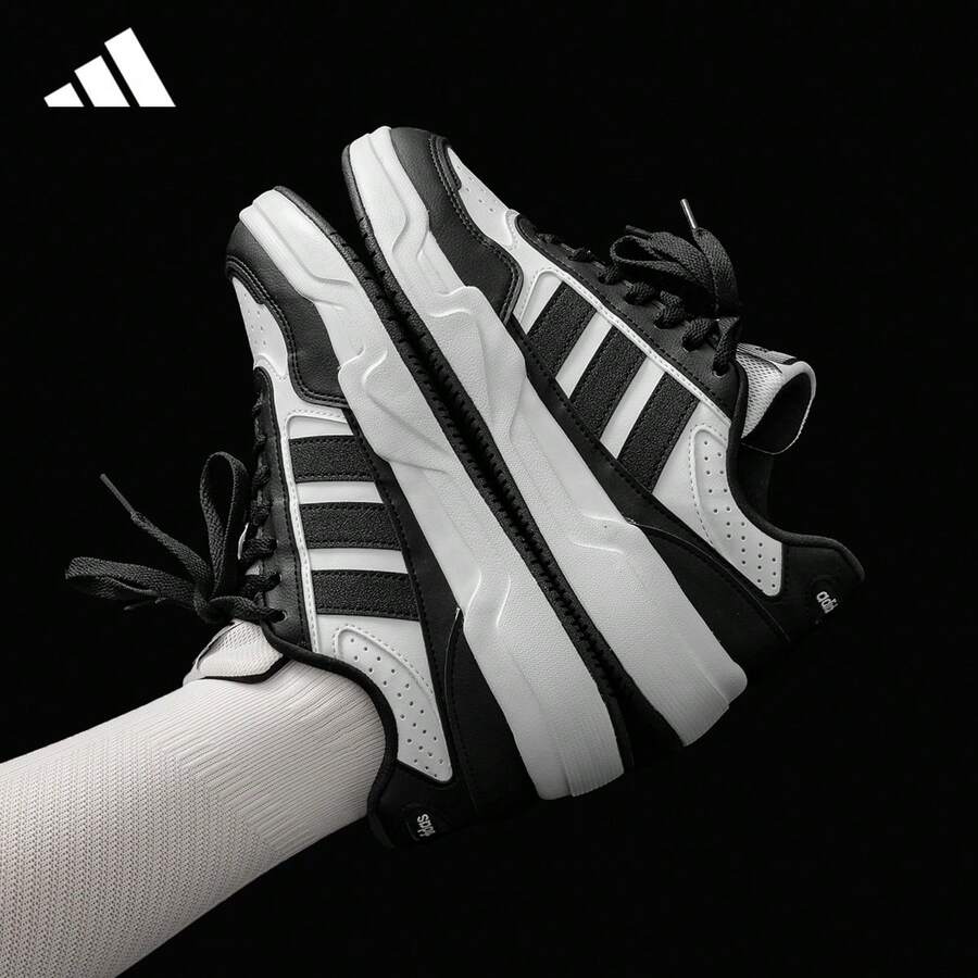 Zapatillas de Skate Casuales Oficiales y Auténticas Adidas 2026 Nuevas Para Hombres & Mujeres KI1497 - Blanco y Negro - Ver 1