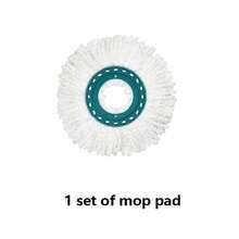 Compatible With Leifheit Spin Mop Replacement Pads, Microfiber Dry & Wet Dual-Use Mop Head Accessories, Spin Mop Head, Mop Replacement Cloth Pads, Cleaning Tool Replacement Pack - Multicolor - View 12