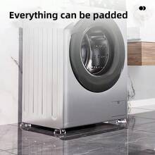 Washing Machine Base 4pcs/New And Upgraded Versionset Quiet And Stable Laundry Room With Anti-Vibration Pads For Washing Machine And Dryer - Protects Floors And Reduces Noise - Washing Machine Base - View 7