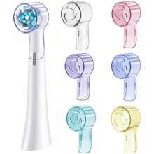 1/6/11pcs Electric Toothbrush Head Protective Covers - Compatible With IO Series And Pro 1000, Antibacterial And Dust-Proof, Design, Multiple Colors | Suitable For Home, Gym And Travel Oral Care - Multicolor - View 1