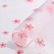 1pc 300cm Long Waterproof Oil-Proof Transparent Kitchen Cabinet And Shelf Liner, White Snowflake Pattern, Easy Clean Surface, Scratcntry Organization - , Non-Slip, Waterproof, Oil-Proof, Transparent Elegant Snowflake Design, Suitable For Kitchen Use - A - View 16