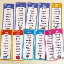 60pcs 117 Set Kartu Flash Pinyin, Termasuk Huruf Ganda, Kombinasi CVC, Pelafalan Vokal Pendek dan Vokal Panjang, Kartu Kata Visual, Cocok untuk Pembelajaran Anak, Mainan Edukasi, Perlengkapan Belajar Anak - MultiWarna - View 9