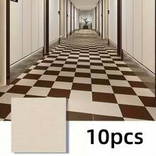10pcs 30x30cm Self Adhesive Carpet Floor Sticker Square Rugs Peel And Stick Mat Flooring For Dining Room Bedroom Home Decor - Plush Version - View 11