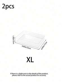 1/2/4/5pcs Transparent Stackable Jewelry Storage Boxes, Drawer Dividers, Clear Visible Dust-Proof, Necklace Bracelet Earring Ring Sorting Storage, Large Capacity Home Jewelry Organizer Tray - Clear - View 9