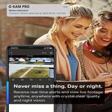 Kamera Keamanan Rumah JOOAN 3MP CAM720 APP 5G Bluetooth WiFi AP Berbagai Metode Pemasangan Zoom Elektronik Tahan Air IPX6 Penglihatan Malam Warna Penuh Pemantauan Dalam/Luar Ruangan, Mendukung Kartu SD dan Penyimpanan Cloud - Hitam dan Putih - View 9