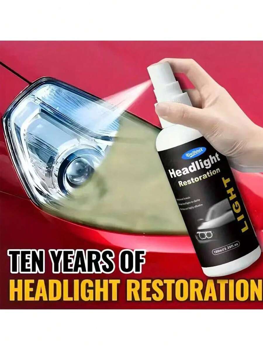 KineShineX Car Headlight Cleaner