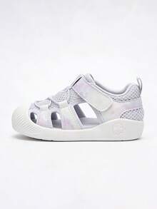 Balabala Baby Walking Shoes, Boys' And Girls' Breathable Mesh Anti-Slip Shoes, Summer - Purple - View 2