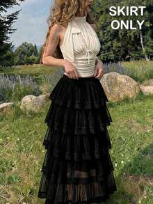 Women Skirts - Black - View 1