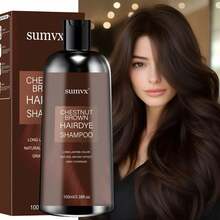 Ginger 4-In-1 Hair Color Shampoo - Plant Extracts, Vibrant Color, Long-Lasting Moisturizing, Gentle On Sensitive Skin, Gentle On Hair, Moisturizes, Tames Frizz, Instantly Hair For Shiny, Voluminous, And Smooth Hair, Unisex. - Multicolor - View 5