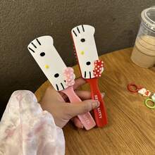 Sanrio Hello Kitty Cute Cat Cartoon Massage Comb Air Cushion Brush Airbag Comb Pet Grooming Convenient Comb - Multi-color - View 3
