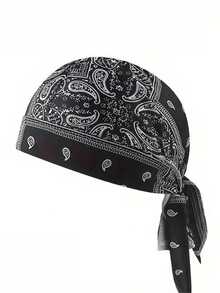 1pc Unisex Elastic Fabric Pirate Hat Cycling Sports Solid Color Headwrap Bandana, Suitable For Daily Outings, Cycling, Sports, Hiking And More - Multicolor - View 9