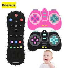 Bneseus 1pc Silicone Remote Control Model, Soft Silicone Teething Toy, Suitable For Toddler Boys And Girls, Christmas Gift, Baby Toy, Soothe Teething Pain, Relieve Gum Pain, Cute Pattern, Remote Control Chewing Toy, Baby Sensory Toy - Teething Toy - View 6