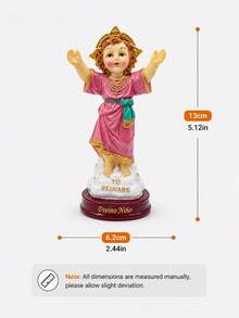 Infant Jesus Figurine, Religious Christian Decor, Catholic Home Decoration, Sacred Heart Gift, Faith Tabletop Ornament, Prayer Altar Decor, Baptism Gift, First Communion Gift, Christmas Religious Decor, Christian Gift Idea - A - View 10