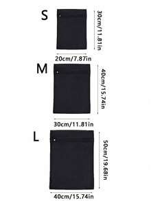 1/3/6pcs Black Mesh Laundry Bag Machine Washing Clothes Storage Bag Underwear Bra Delicates Protection Zipper Closure Household Cleaning Essential Organize - Multicolor - View 10