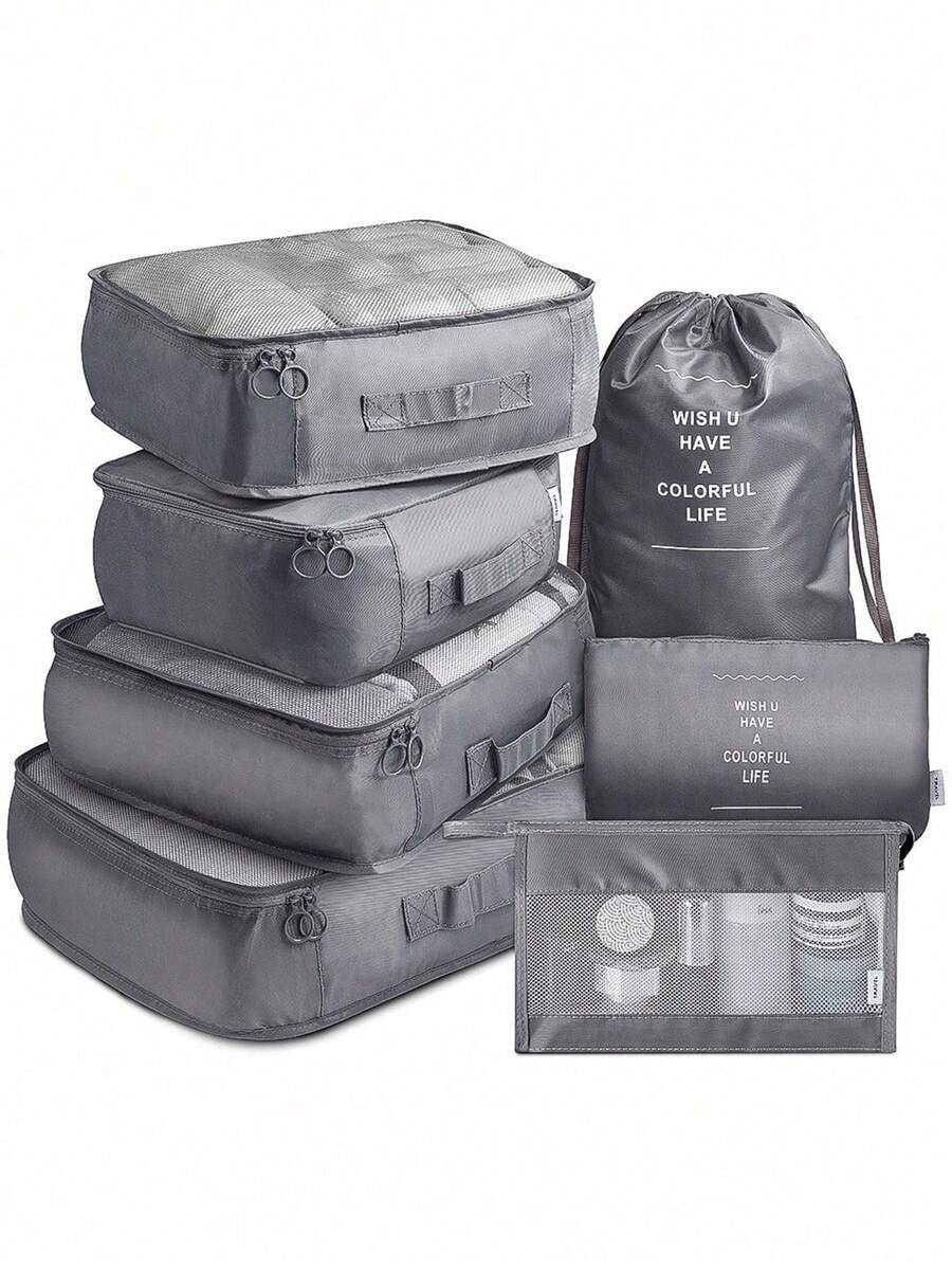 Travel Storage Set - Grey - View 1