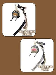HIRONO Foggy Person Series - Felt Pendant, Daily Backpack Charm, Hirono Blind Box Pendant, Multi-Functional Fashion Accessory, Keychain, Cute Cartoon Creative Design Lanyard, Mystery Box, Holiday Party Gift, Birthday And Christmas Gift - Multicolor - View 6