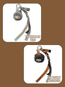 HIRONO Foggy Person Series - Felt Pendant, Daily Backpack Charm, Hirono Blind Box Pendant, Multi-Functional Fashion Accessory, Keychain, Cute Cartoon Creative Design Lanyard, Mystery Box, Holiday Party Gift, Birthday And Christmas Gift - Multicolor - View 8