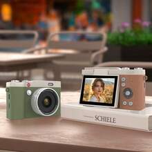 New Digital Camera Vintage CCD High Definition Flip Screen Entry Level DSLR Camera 4K High Pixel Dual Lens Fill Light Gift For Friends Classmates Holiday - View 9