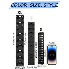 Baseball Cap Storage Rack, Wall-Mounted Hat Holder With Strong Adhesive, Plastic Material, Holds 10 Hats Each, Hat Display Rack For Door And Cabinet, Multi-Layer Double-Layer Installation Options, Back To School Student Supplies - Multicolor - View 7