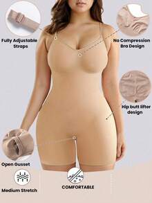 2pcs/Set Casual Everyday Wear Seamless Solid Color Yoga Jumpsuit, Spring/Summer - Multicolor - View 2
