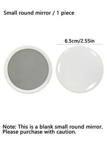Portable Folding Makeup Mirror, Polka Dot Puppy Dancing Pattern, Travel Mirror, Beauty Products, Desktop Makeup Mirror, Rectangular Desktop Portable Folding Mirror, Elegant Mirror Design, Suitable For Outdoor Use - Multicolor - View 11