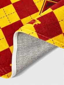 HARRY POTTER X Joivida Red And Gold Lion House Area Rug And Cushion Cover Set, Fantasy Wizard-Themed Room Decor For Bedroom, Dorm And Playroom - Red - View 6