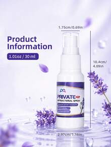 30ml Women's Intimate Care Spray, With Lavender Extract, Non-Sticky, Gentle And Non-Irritating, Fresh Deodorizing, Portable Design, Convenient For Use Anytime And Anywhere, Suitable For Home, Travel And Other Scenarios - Intimate Care Spray - View 9