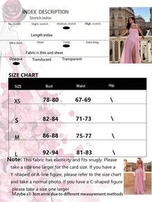 Women's Solid Color Square Neck Backless Tie Ruffle Hem Sexy Vacation Wedding Party Dress Elegant Pink Summer, Boho Chic, Resort Wear - Pink - View 5