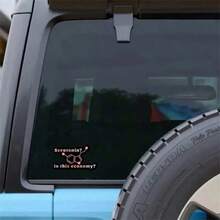 1PC 3‑Inch Removable Outdoor‑Grade Waterproof Durable Vinyl Sticker. Blending Mental‑Health Humor, Positive Affirmations And Motivational Vibes, This Creative Decal Plays On The Serotonin‑Economy . - 1 Pc - View 6