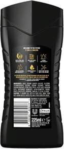 LYNX SHOWER GEL BLACK 225ml - Sandalwood - View 5