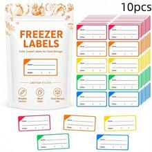 100pcs Frozen Food Label Stickers, Colorful Categorized Food Storage Labels, Writable Kitchen Labels, Suitable For Meal Prep, Refrigerator Organization, Pantry And Freezer Bag Classification - One Size Fits All - View 11