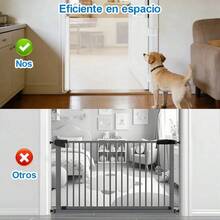 Baby Protection Gate - White - View 7
