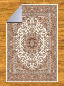 Digitally Printed Non-Slip Washable Runner And Area Rug Living Room Carpet, Modern Design | Modern, Scandinavian, Bohemian And Classic Styles | 100% Polyester - Red - View 2