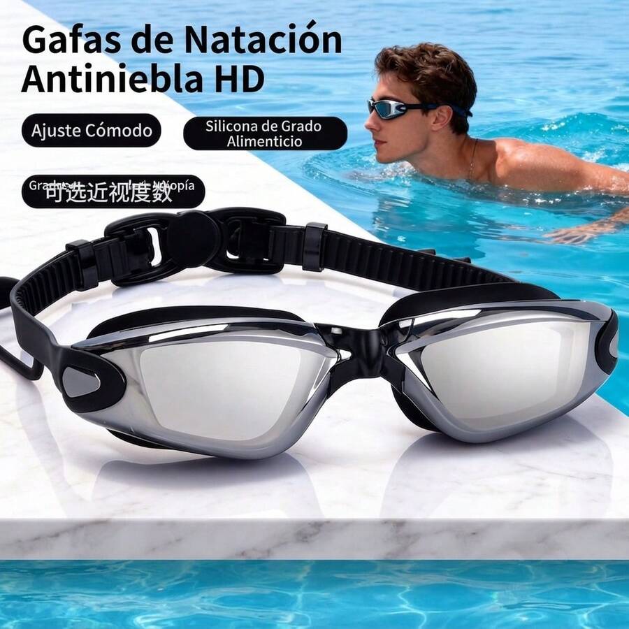 Swimming Caps & Goggles - A - View 1