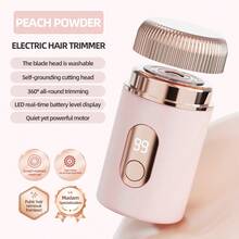 Women's Electric Shaver, Multifunctional Electric Shaver, Suitable For Bikini, Armpit, Leg, Arm, Body, Face, Public Area Hair, Portable, Digital Display, USB Charging, Multifunctional Beauty Device, Perfect Gift For Women - Multicolor - View 14