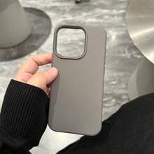 極簡高級皮革紋理手機殼，適用於 iPhone 18 Pro Max/18 Pro/18/17 Pro Max/17 Pro/17 Air/17/16 Pro Max/16 Pro/16/16 Plus/16e/15/15 Pro Max/15 Pro/15 Plus/11/12/13/14 Pro Max/XS/XR/11 Pro/11 Pro Max/12 Pro/12 Pro Max/13 Pro/13 Pro Max/7 Plus/14 Pro/14 Pro Max/14 Plus/7 Plus/8 Plus/8/SE2，軟殼創意設計，男女適用 - 灰色 - 查看 43