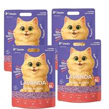 Arena para gatos de tofu, 24 litros por bolsa, 4 bolsas en total. Se aglomera fácilmente, controla los olores sin generar polvo y viene en varios aromas. Imprescindible para hogares con varios gatos y para quienes buscan abastecerse. - 24L - Ver 8