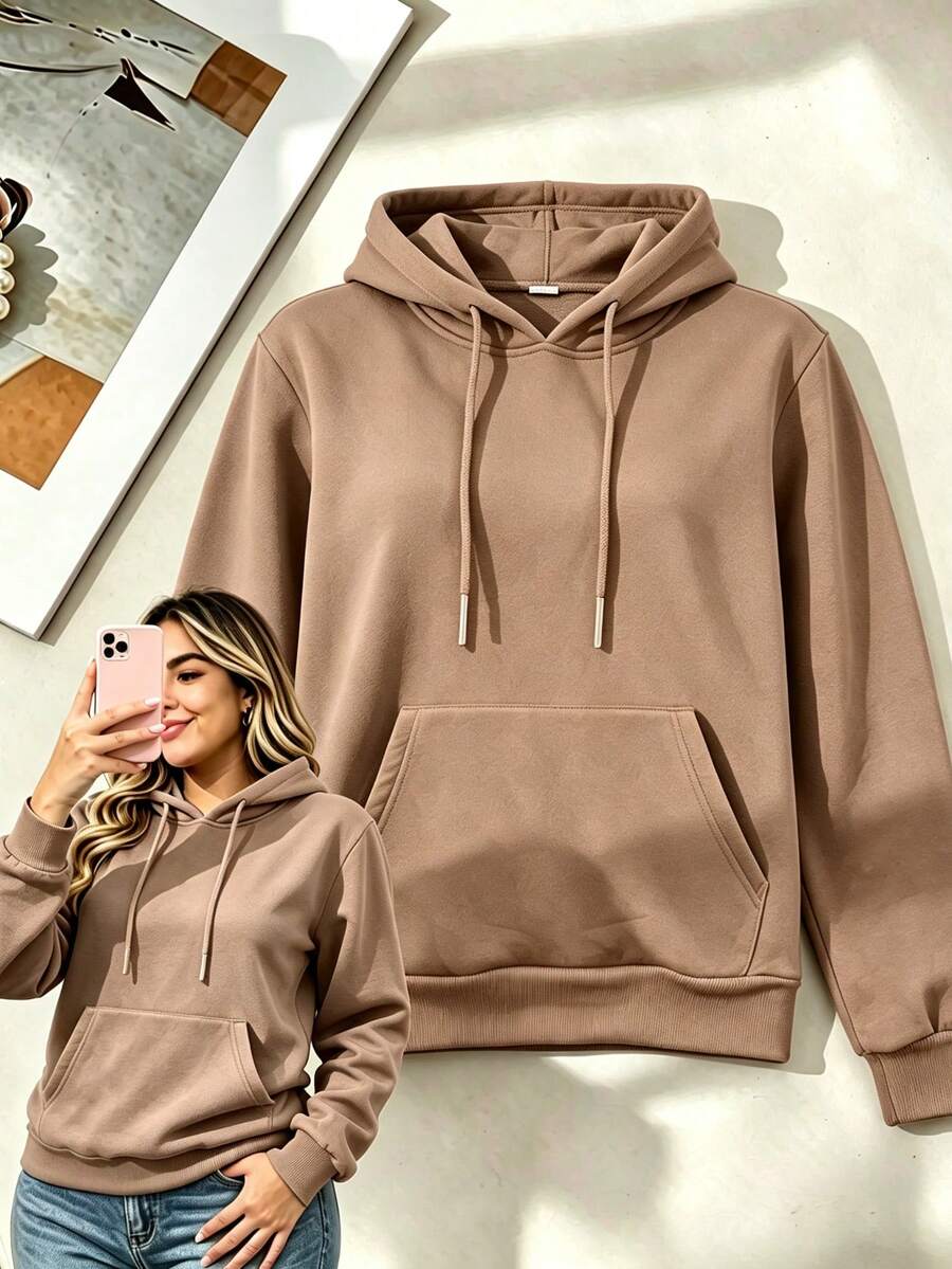 Women Sweatshirts - Dusty Pink - View 1