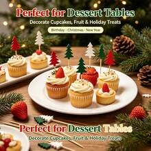 100pcs/Pack (12cm/4.72in) Cute Creative Halloween Fairy Monster Disposable Fruit Picks, Suitable For Bar, Restaurant, Party, Platter, Cake, Dessert, Cocktail And Burger Decoration - Multicolor - View 3