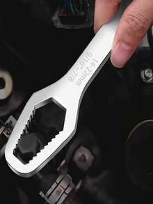 1pc Multifunctional Universal Torx Wrench 9‑17mm, Adjustable Self‑Tightening Double End Wrench, Metric & SAE Size, For Car Repair Household Maintenance - A - View 11