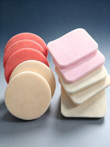 Mixed Shape Makeup Sponge Puff Set Multi‑Shaped Foundation & Facial Cleansing Sponge Cosmetic Tool, Random Color - Multicolor - View 2
