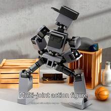 1set New 5th Gen Multi-Jointed Transformable Decompression Fidget Doll, DIY Assembly Decompression Toy, Holiday Gift, Desktop Stress Relief Toy, Disassemble & Assemble Doll Playset - Multicolor - View 18